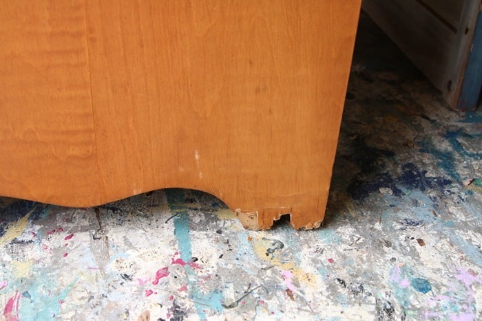 how to clean and repair furniture before painting it (4)