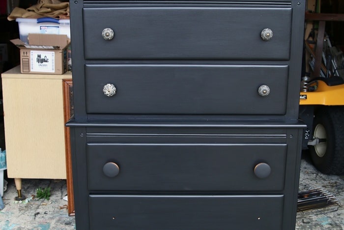 how to select furniture knobs for painted furniture