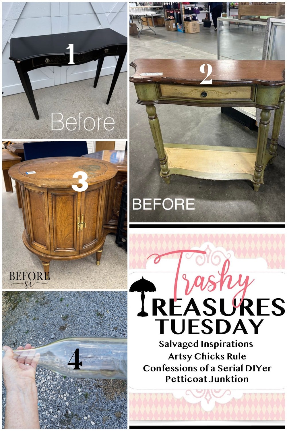 trashy treasures tuesday makeovers