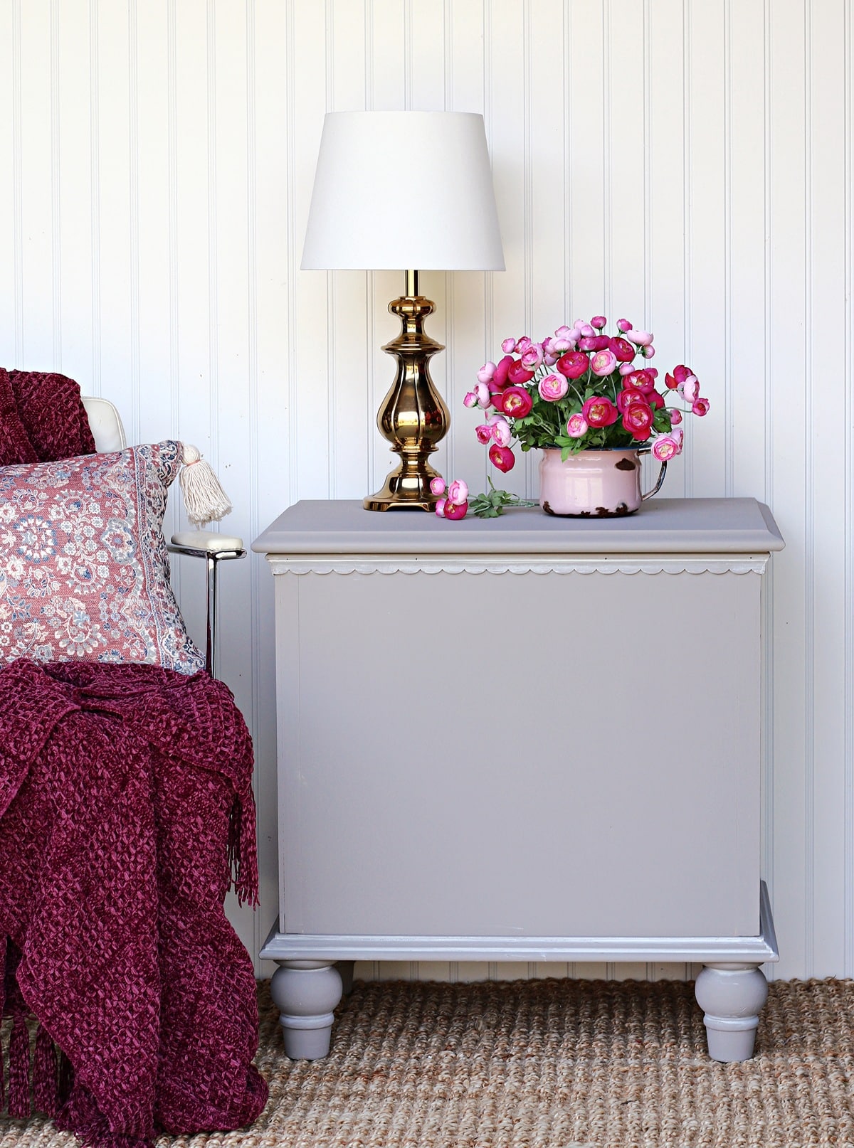 how to paint all sides of furniture