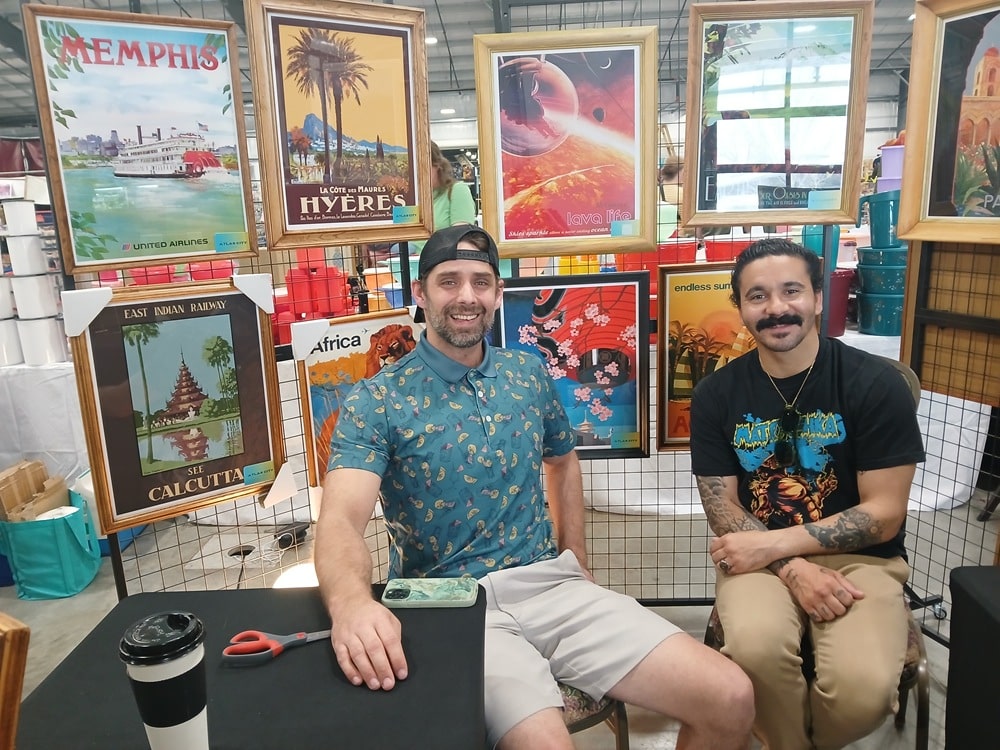 Atlas City Frame Company at the Nashville Flea Market