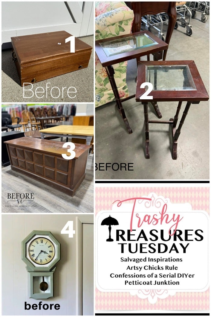 trashy treasures Tuesday projects