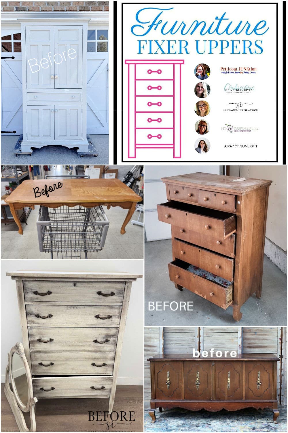 Furniture Fixer Upper Projects for April