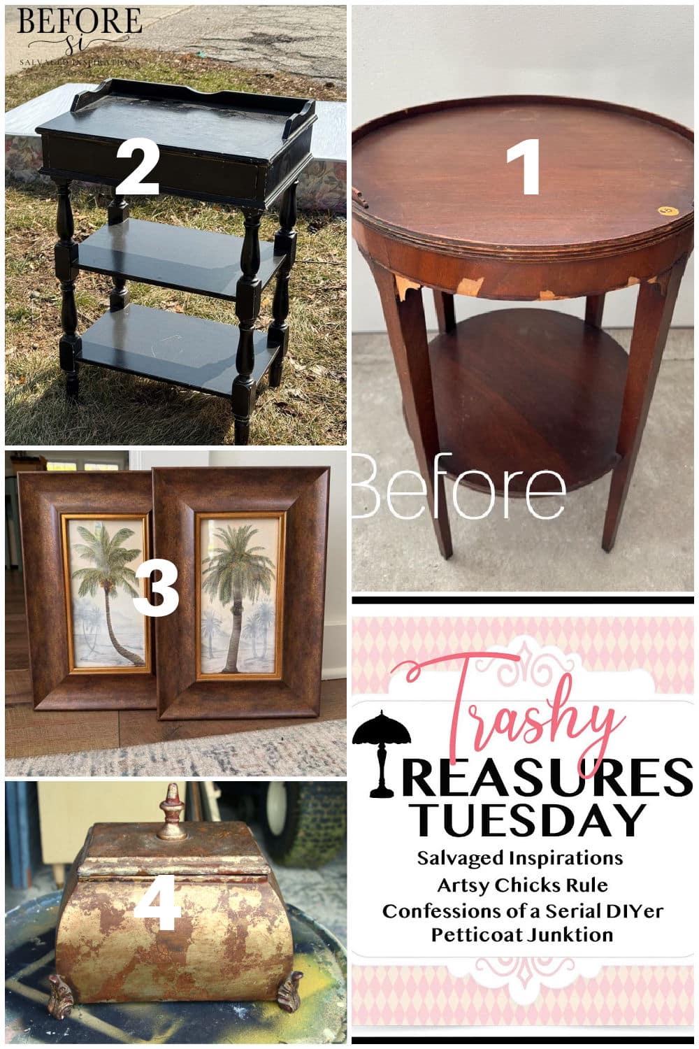 Trashy Treasures Tuesday Makeovers from the team