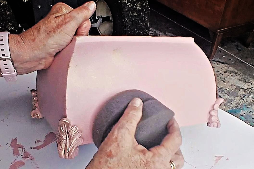 how to use a sponge to paint home decor (1)