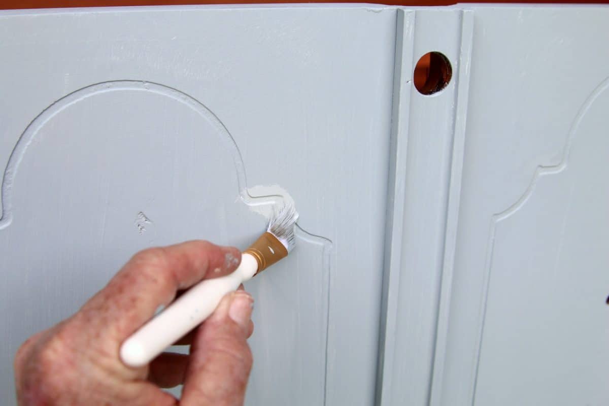 touching up painted furniture