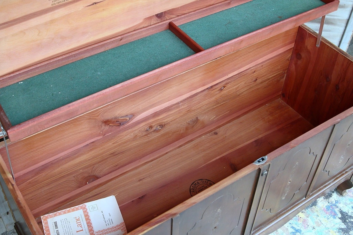 vintage Lane cedar chest