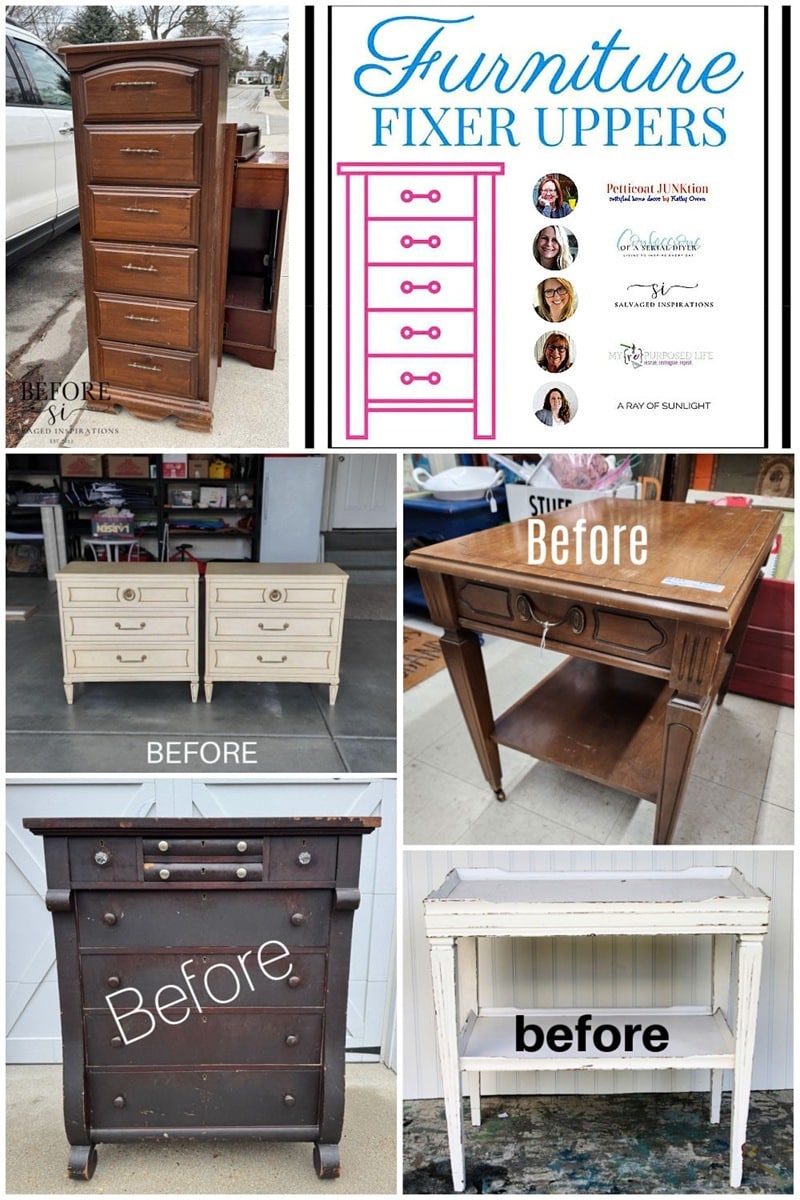 Furniture Fixer Upper Projects for May