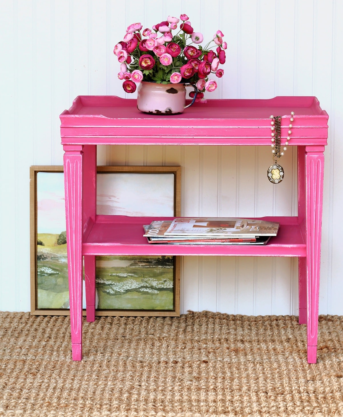 how to distress layered paint the easy way