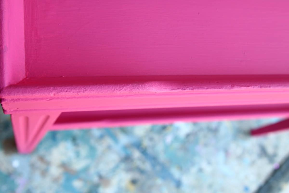 how to distress layered paint with no mess (3)