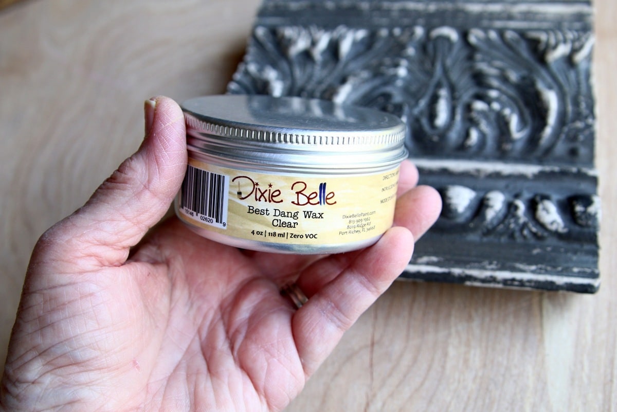 how to use Dixie Belle Best Dang Wax clear on Home Decor (5)