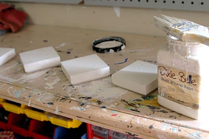 how to add feet or risers to a small nightstand (3)