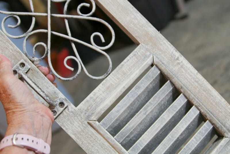 how to dry brush white paint onto a thrift store find 