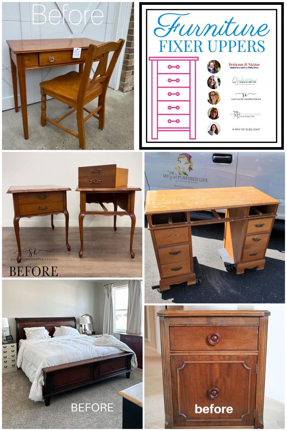 how to paint furniture with 5 inspiration pieces