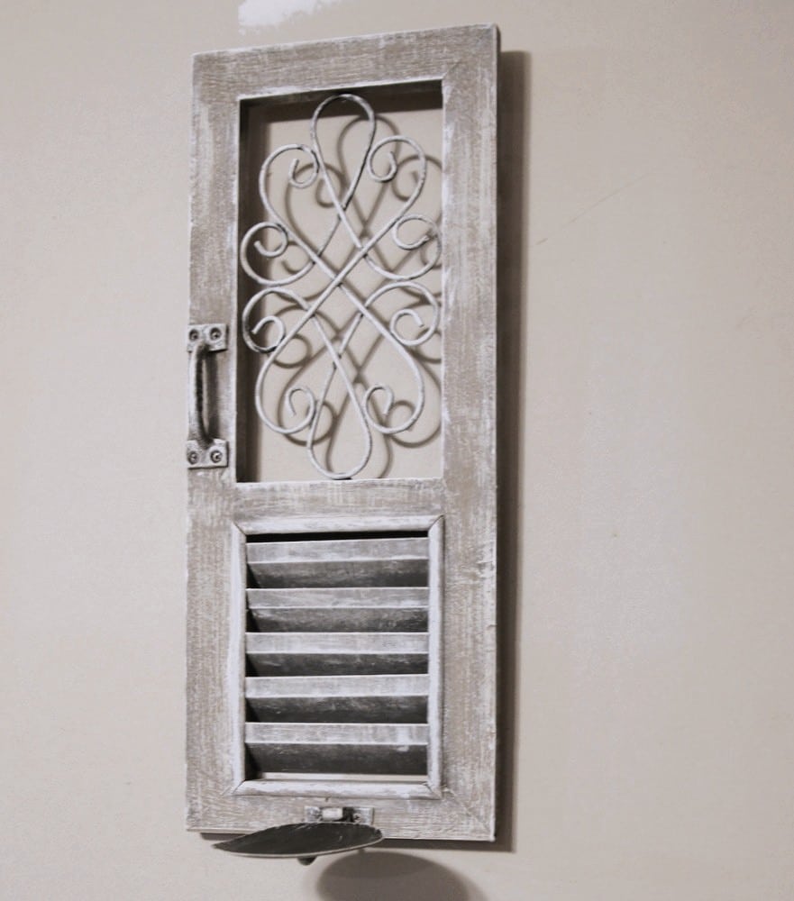 how to refresh outdated decor with dry brushed paint
