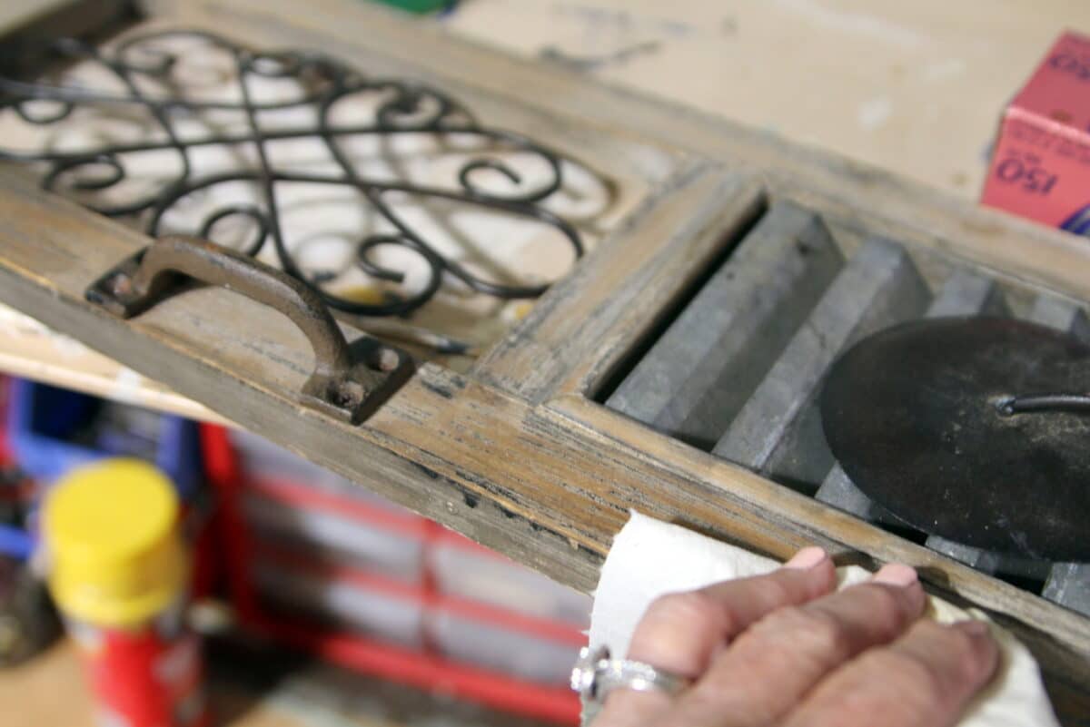 how to upcycle a yard sale find 