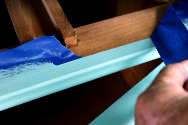 how to use painters tape for straight paint lines
