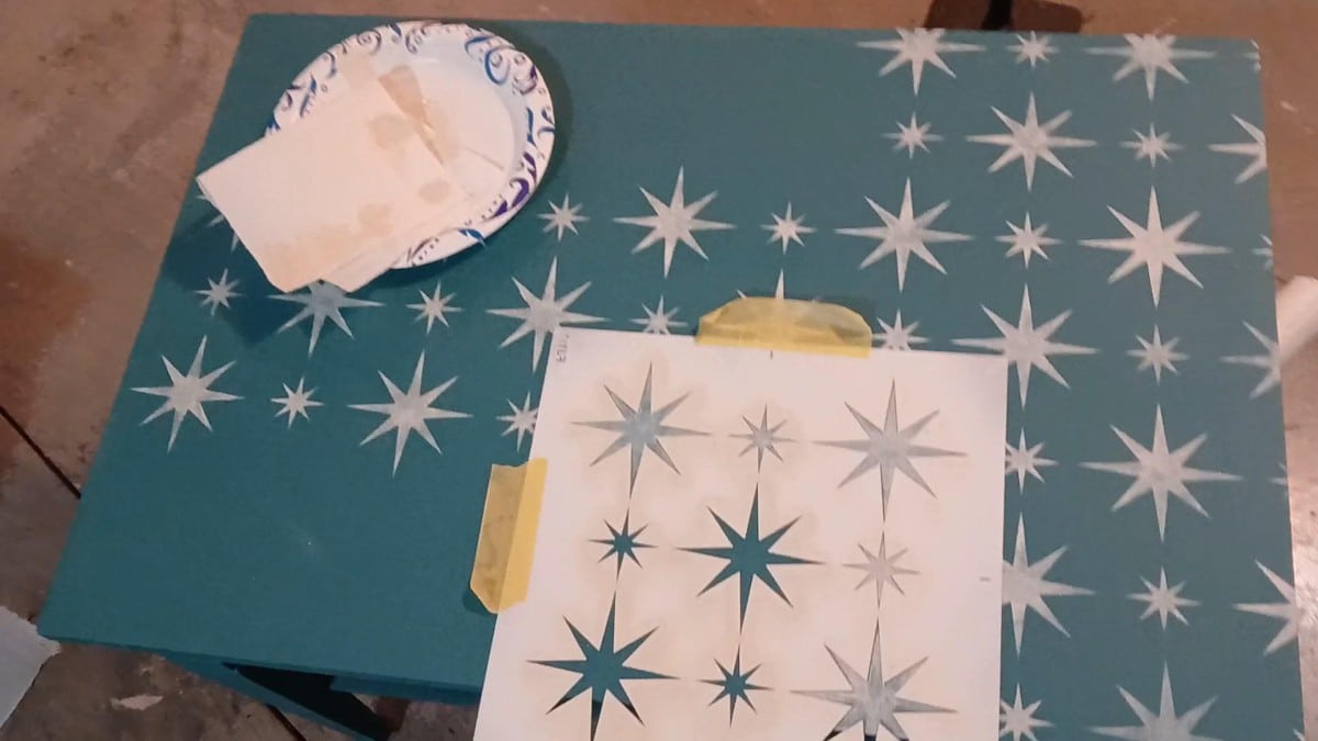 how to stencil furniture (6) (Custom)
