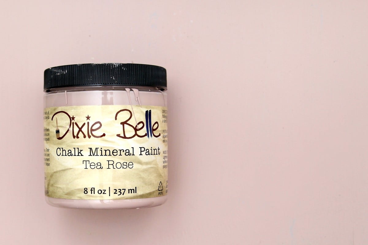 Dixie Belle Chalk Mineral Paint color Tea Rose. for furniture makeovers