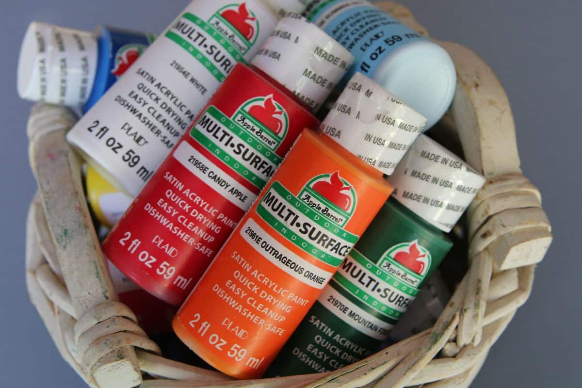 acrylic paint colors