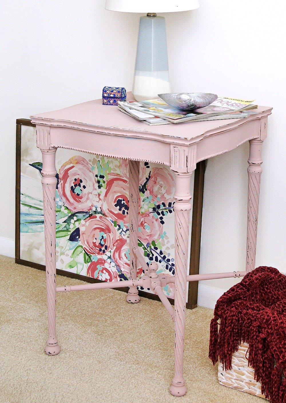 how to paint furniture with chalk mineral paint 1