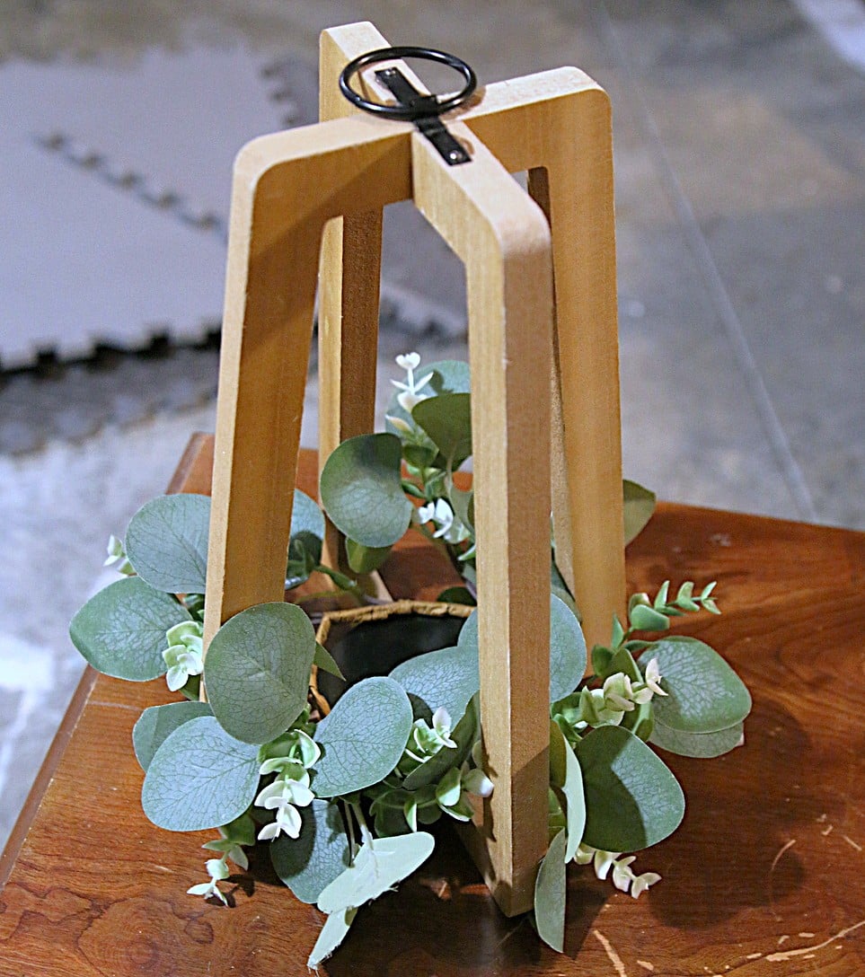 how to upcycle thrift store candle holders and wreaths (10)