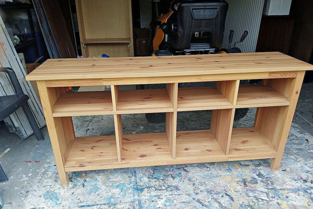 IKEA Hemnes console table made of pine