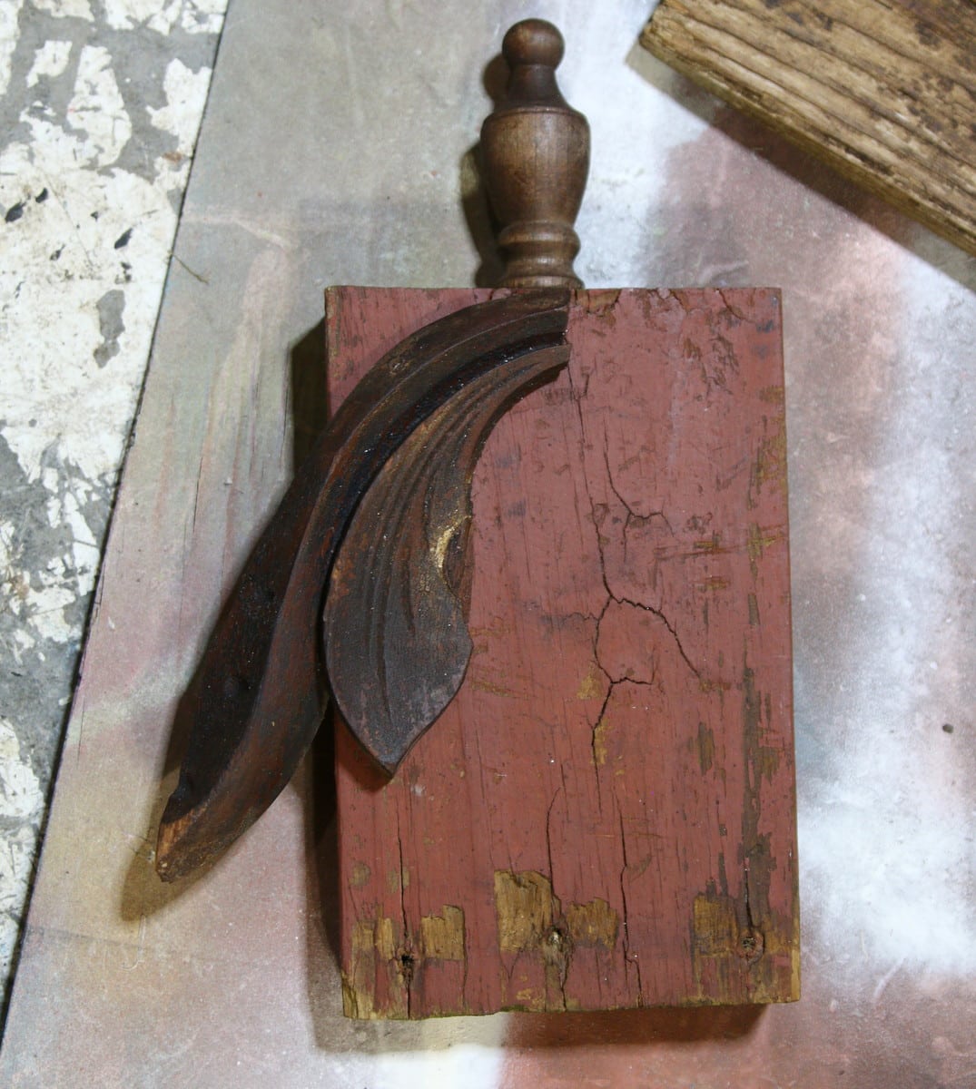 how to make wood block pumpkins with reclaimed wood trim (10)