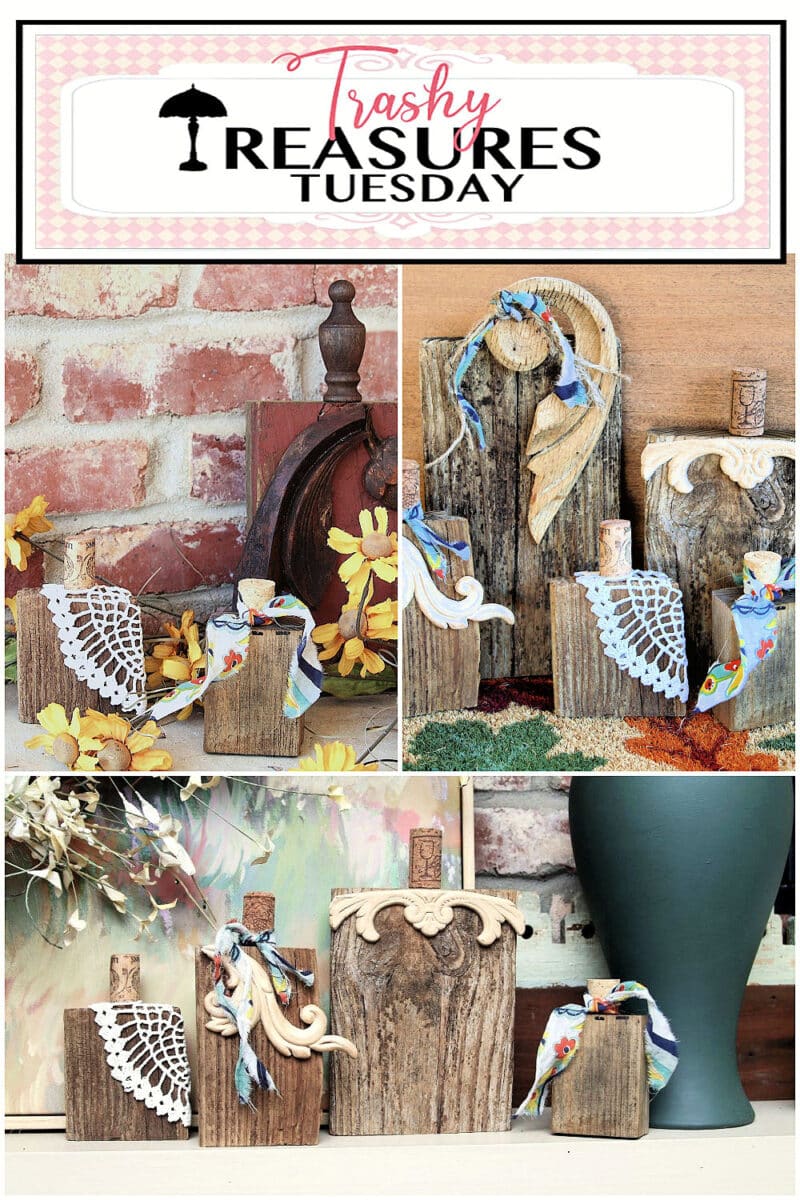 wood block pumpkin ideas for fall decor
